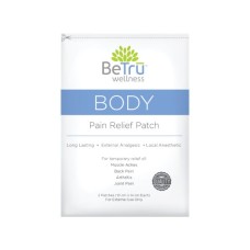 BE TRU WELLNESS: Body Pain Relief Patch, 2 ea
