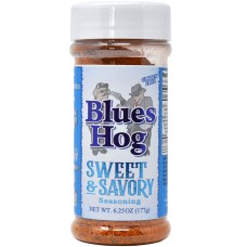 BLUES HOG: Sweet & Savory Seasoning, 6.25 oz