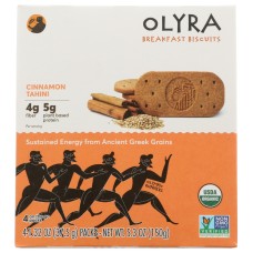 OLYRA: Breakfast Biscuits Cinnamon Tahini, 5.3 oz