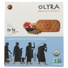 OLYRA: Breakfast Biscuits Fig Anise, 5.3 oz
