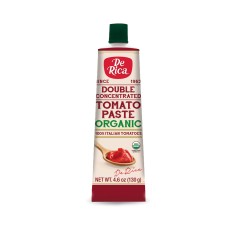DE RICA: Double Concentrated Tomato Paste Organic, 4.6 oz