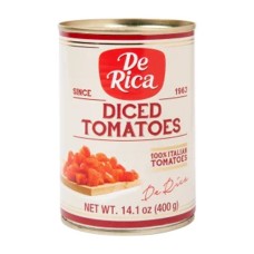 DE RICA: Diced Tomato, 14.1 oz