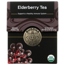 BUDDHA TEAS: Tea Elderberry, 18 bg