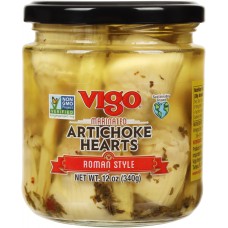 VIGO: Roman Style Marinated Artichoke Hearts, 12 oz