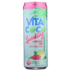 VITA COCO: Raspberry Lime Sparkling Water, 12 fo