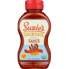 SUZIE'S: Organic Cocktail Sauce, 8 fo