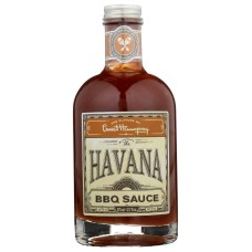 THE FLAVORS OF ERNEST HEMINGWAY: The Havana BBQ Sauce, 375 ml