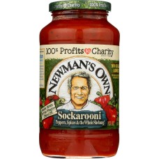 NEWMANS OWN: Sauce Socarooni, 24 oz