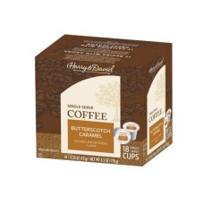 HARRY & DAVID: Butterscotch Caramel Single Serve Coffee, 18 pc