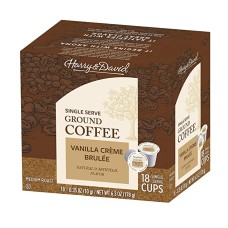 HARRY & DAVID: Vanilla Creme BrulÃ©e Single Serve Coffee, 18 pc