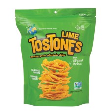 PRIME PLANET: Lime Tostones Crunchy Green Plantain Chips, 3.53 oz