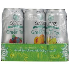 STEAZ: Organic Iced Green Tea Variety Pack, 192 fo