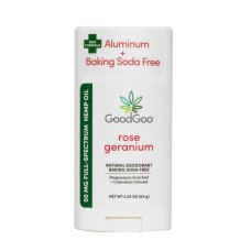 GOOD GOO: Rose Geranium With Hemp Oil Deodorant, 2.25 oz