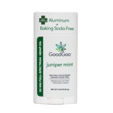 GOOD GOO: Juniper Mint With Hemp Oil Deodorant, 2.25 oz
