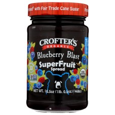 CROFTERS: Organic Blueberry Blast Superfruit Spread, 16.5 oz