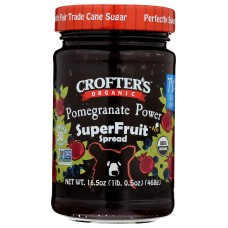 CROFTERS: Organic Pomegranate Power Superfruit Spread, 16.5 oz