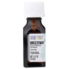 AURA CACIA: Breezeway Pure Essential Oil Blend, 0.5 oz