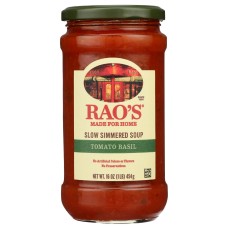 RAOS: Tomato Basil Slow Simmered Soup, 16 oz
