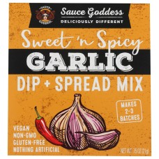 SAUCE GODDESS: Mix Dip Spicy Garlic Sprd, .75 oz