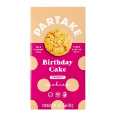 PARTAKE FOODS: Crunchy Birthday Cake Cookies, 5.5 oz