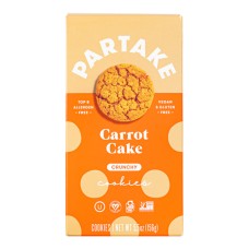 PARTAKE FOODS: Crunchy Carrot Cake Cookies, 5.5 oz
