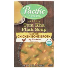 PACIFIC FOODS: Organic Tom Kha Phak Soup, 17 oz
