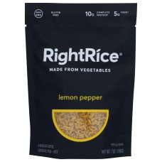 RIGHTRICE: Rice Vegetable Lmn Pepper, 7 oz