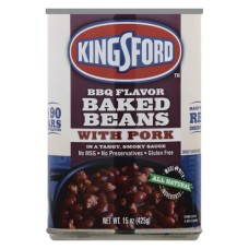 KINGSFORD: Bbq Flavored Baked Beans With Pork, 15 oz