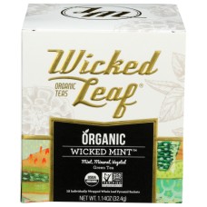 WICKED LEAF ORGANIC TEA: Organic Wicked Mint, 32.4 gm