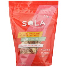 SOLA: Strawberry Vanilla Almond Granola, 11 oz
