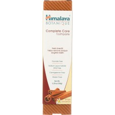 HIMALAYA HERBAL HEALTHCARE: Simply Cinnamon Complete Care Toothpaste, 150 gm