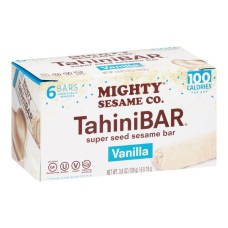 MIGHTY SESAME CO: Vanilla TahiniBar, 3.8 oz