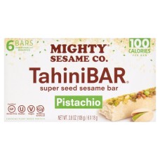 MIGHTY SESAME CO: Pistachio TahiniBar, 3.8 oz