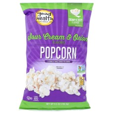 GOOD HEALTH: Sour Cream & Onion Popcorn, 6.5 oz