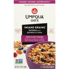 UMPQUA OATS: Insane Grains Fruit Nut Fusion Oatmeal, 11.6 oz