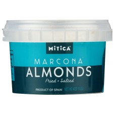 MITICA: Marcona Almonds Fried And Salted Minitub, 4 oz