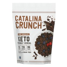CATALINA SNACKS: Dark Chocolate Keto Friendly Cereal, 9 oz