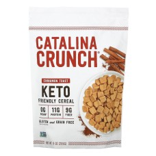 CATALINA SNACKS: Cinnamon Toast Keto Friendly Cereal, 9 oz