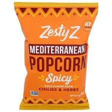 ZESTY Z: Spicy Mediterranean Popcorn, 5 oz
