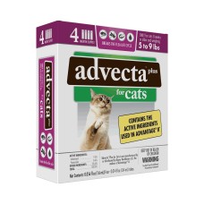 ADVECTA: Plus Flea Protection for Cats 5 to 9 Lbs, 4 do