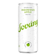 SOVANY: Ingenious Apple Sparkling Water 4pk, 48 fo