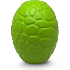 MUTTS KICK BUTT: Dinosaur Egg Durable Rubber Chew Dog Toy & Treat Dispenser, 1 ea