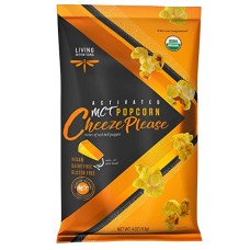 LIVING INTENTIONS: Cheeze Please MCT Popcorn, 4 oz