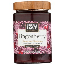 CUCINA & AMORE: Lingonberry Premium Preserves, 12.3 oz