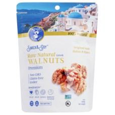 AZNUT: Raw Natural Greek Walnuts, 6 oz