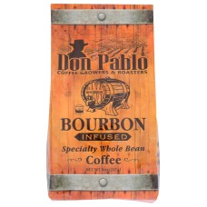 DON PABLO: Whole Bean Bourbon Infused Coffee, 8 oz