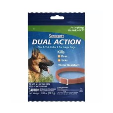 SERGEANT: Dual Action Flea & Tick Collar II for Large Dog, 1 ea