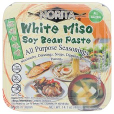 NORITA: White Miso Soy Bean Paste, 14.1 oz