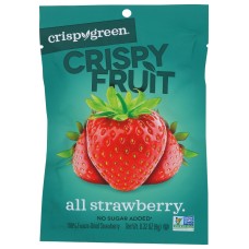 CRISPY GREEN: Crispy Fruit All Strawberry, 0.32 oz