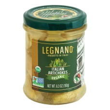 LEGNANO: Organic Italian Artichokes, 6.3 oz